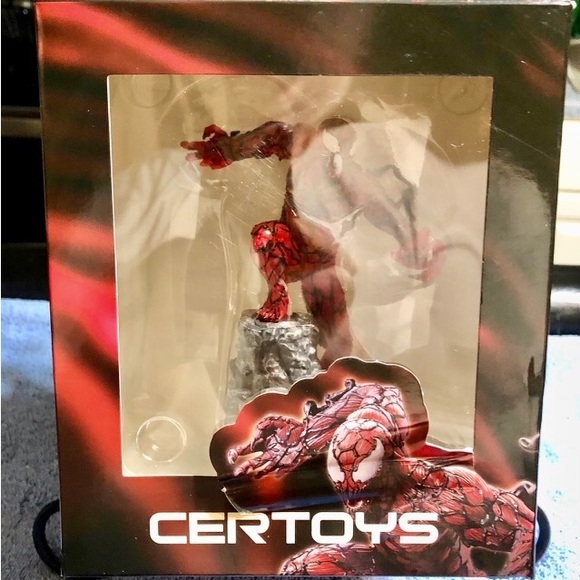 Marvel Carnage Mini PVC Collector Figure - Picture 5 of 12